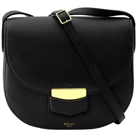 celine trotteur black small|Celine.